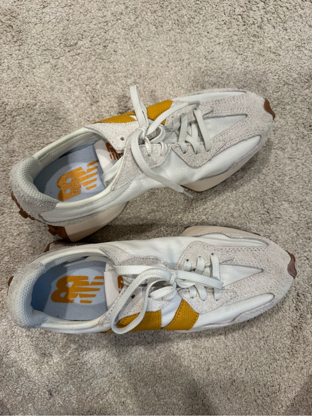 New Balance Sneakers with Yellow Accent - Picture 2 of 3